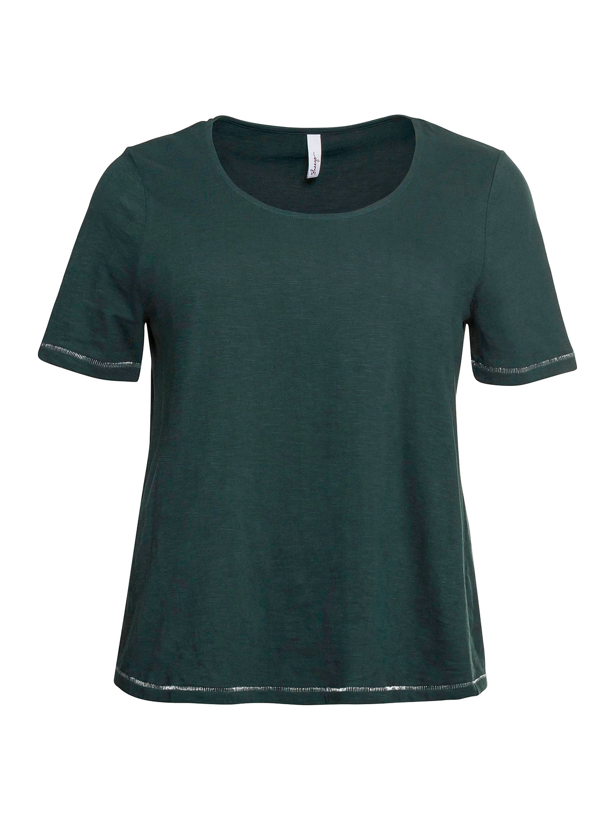 Print Schulter Sheego »Große der mit Größen«, T-Shirt kaufen hinten auf