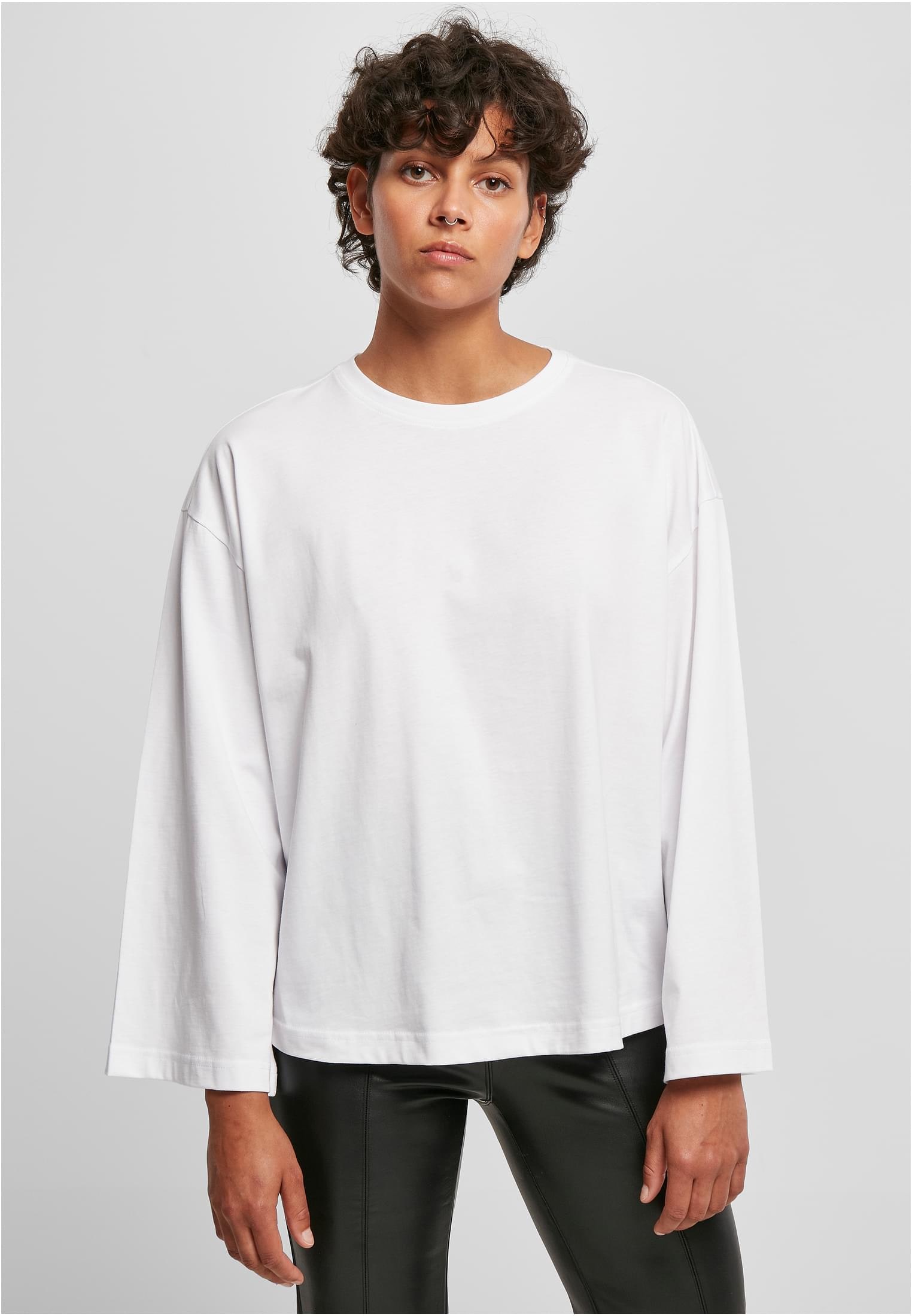 URBAN CLASSICS Langarmshirt »Damen Ladies | I\'m walking Wide (1 Longsleeve«, tlg.) Oversized Organic online