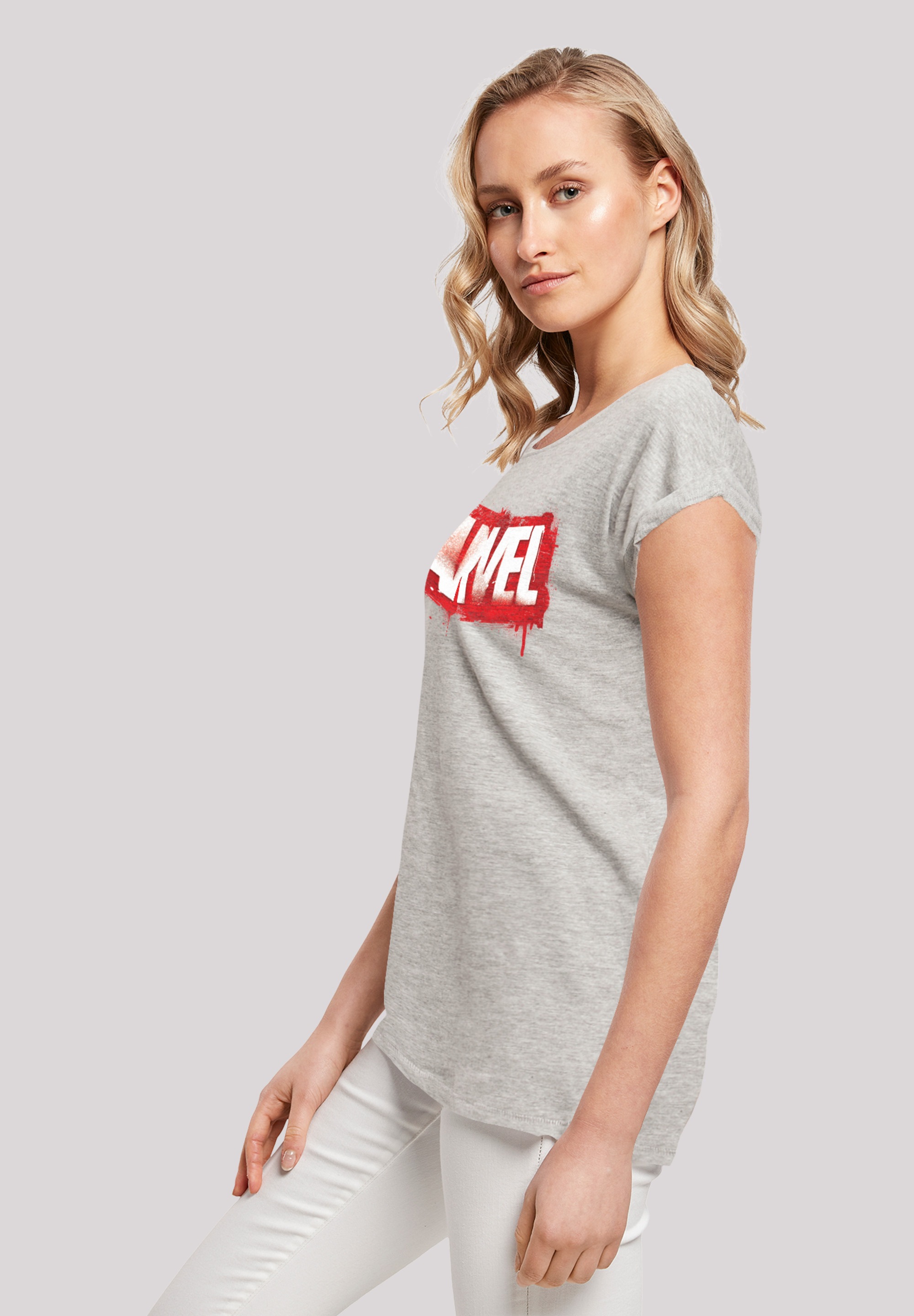 T-Shirt »Marvel kaufen Logo«, Spray F4NT4STIC Print