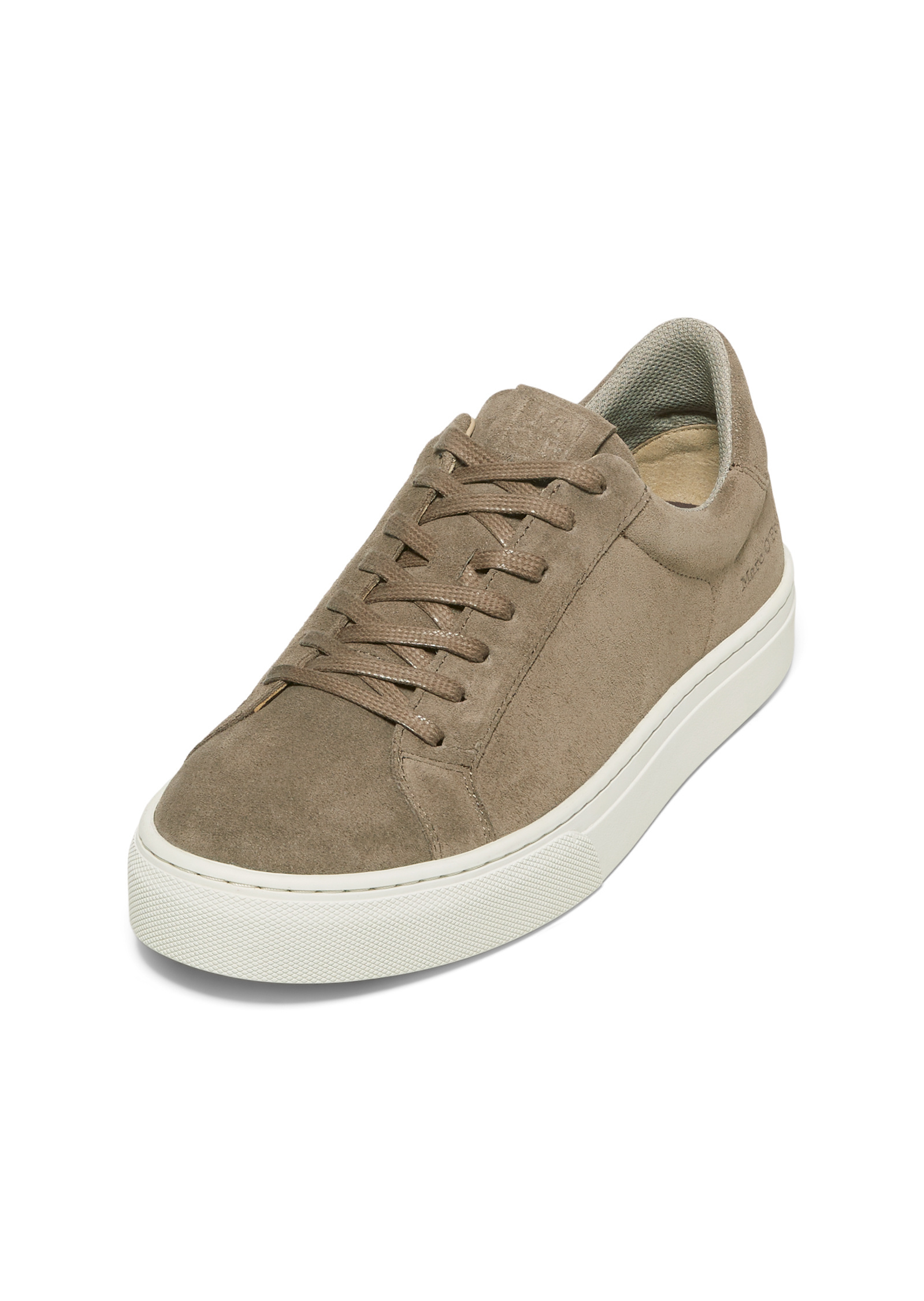 Sneaker »aus softem Veloursleder«