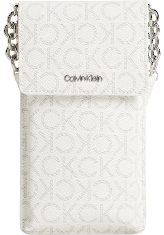 Calvin Klein Handytasche »CK MUST PHONE POUCH XBODY MONO«, mit modischen Kettendetails kaufen