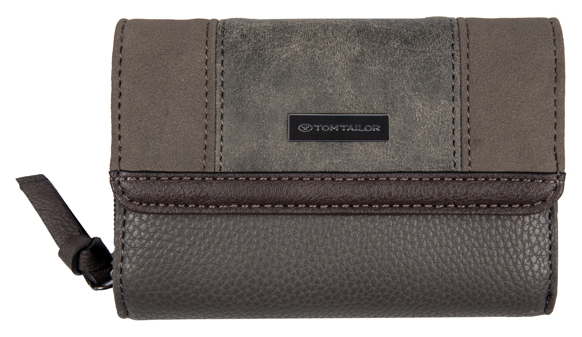 TOM TAILOR Geldbörse "JUNA", in besonders schöner Materialkombination