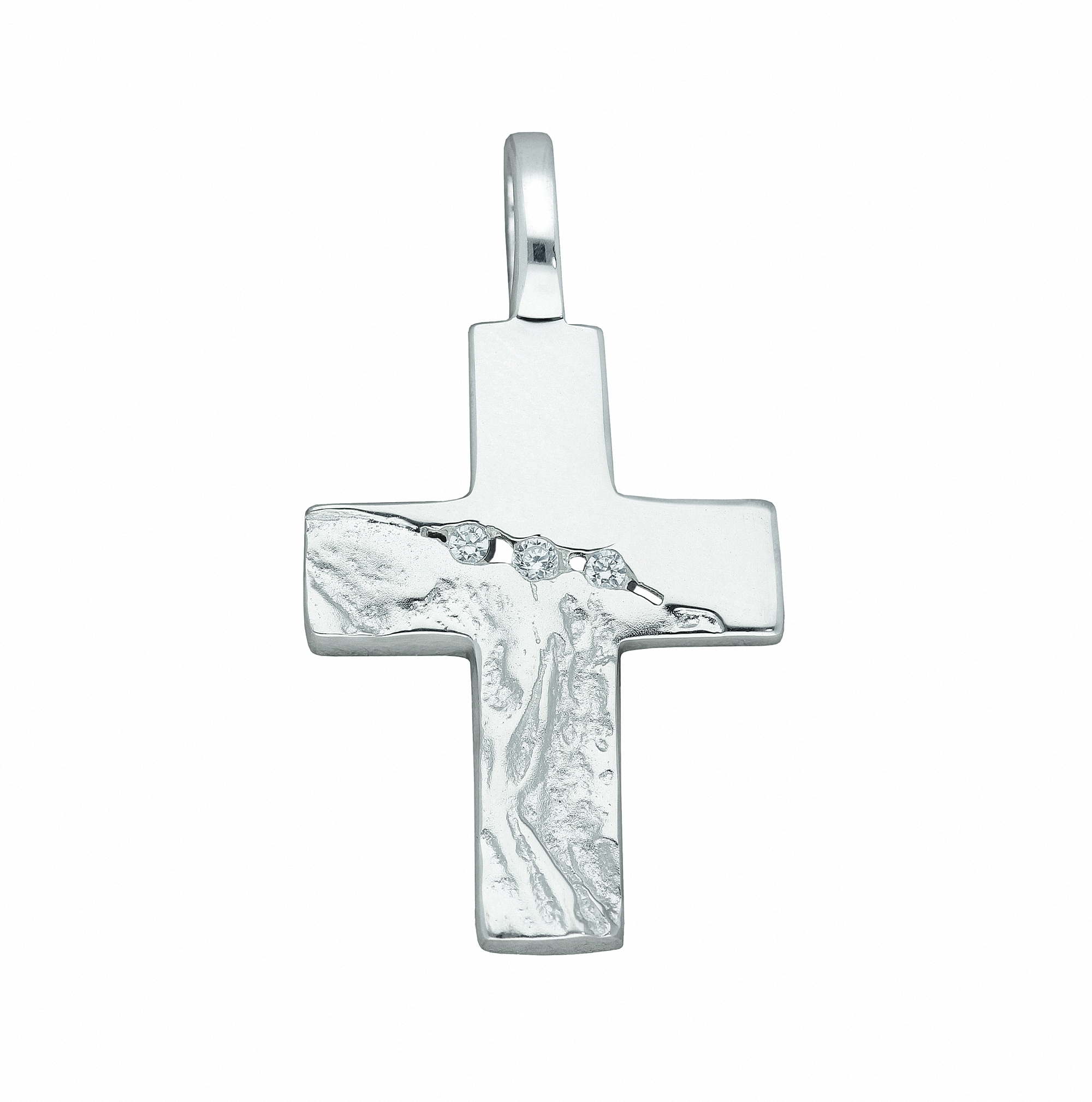 Adelia´s Kette mit Anhänger »925 Silber Kreuz Anhänger mit Zirkonia«,  Schmuckset - Set mit Halskette bestellen | I'm walking
