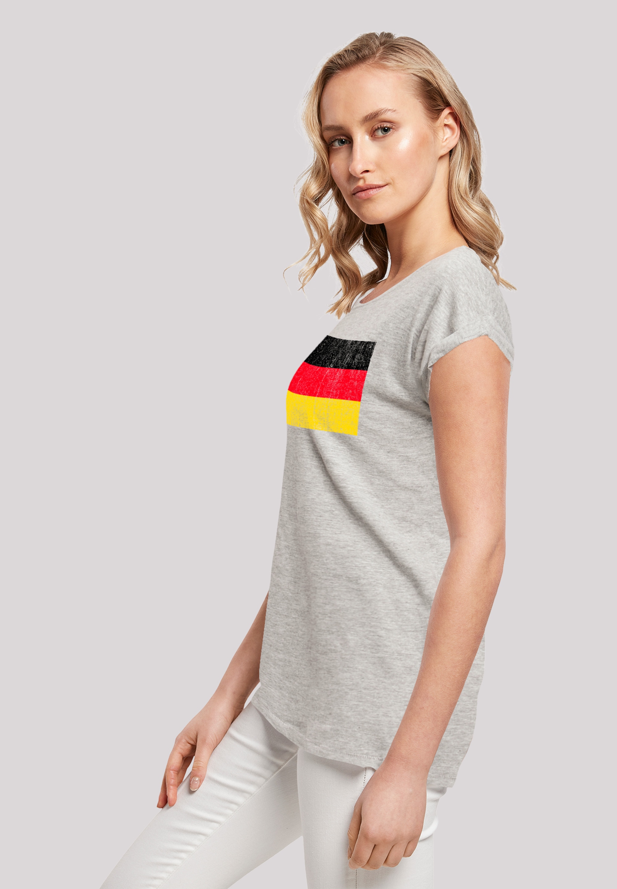 Deutschland Print distressed«, T-Shirt kaufen F4NT4STIC »Germany Flagge