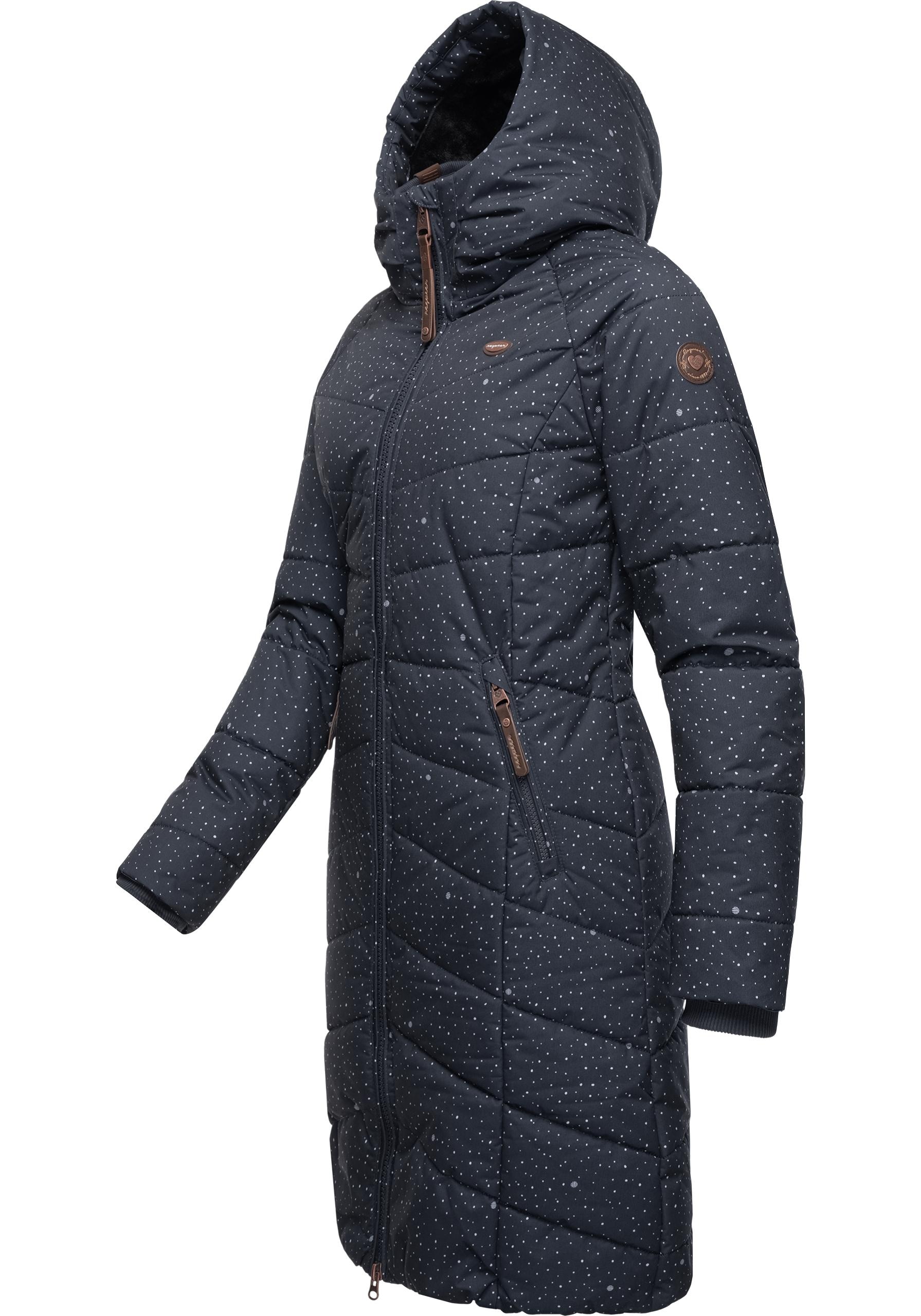 kaufen stylischer, Winterparka Steppmantel I\'m Print«, walking Coat | Ragwear mit gesteppter »Dizzie Kapuze