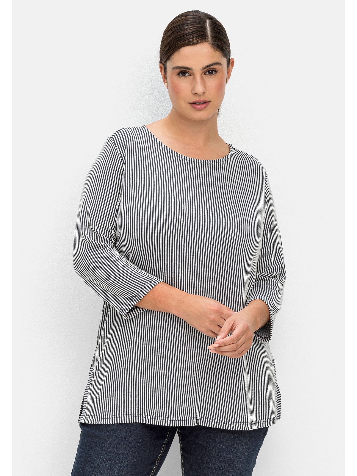 Sheego T-Shirt Größen«, »Große mit shoppen 3/4-Arm