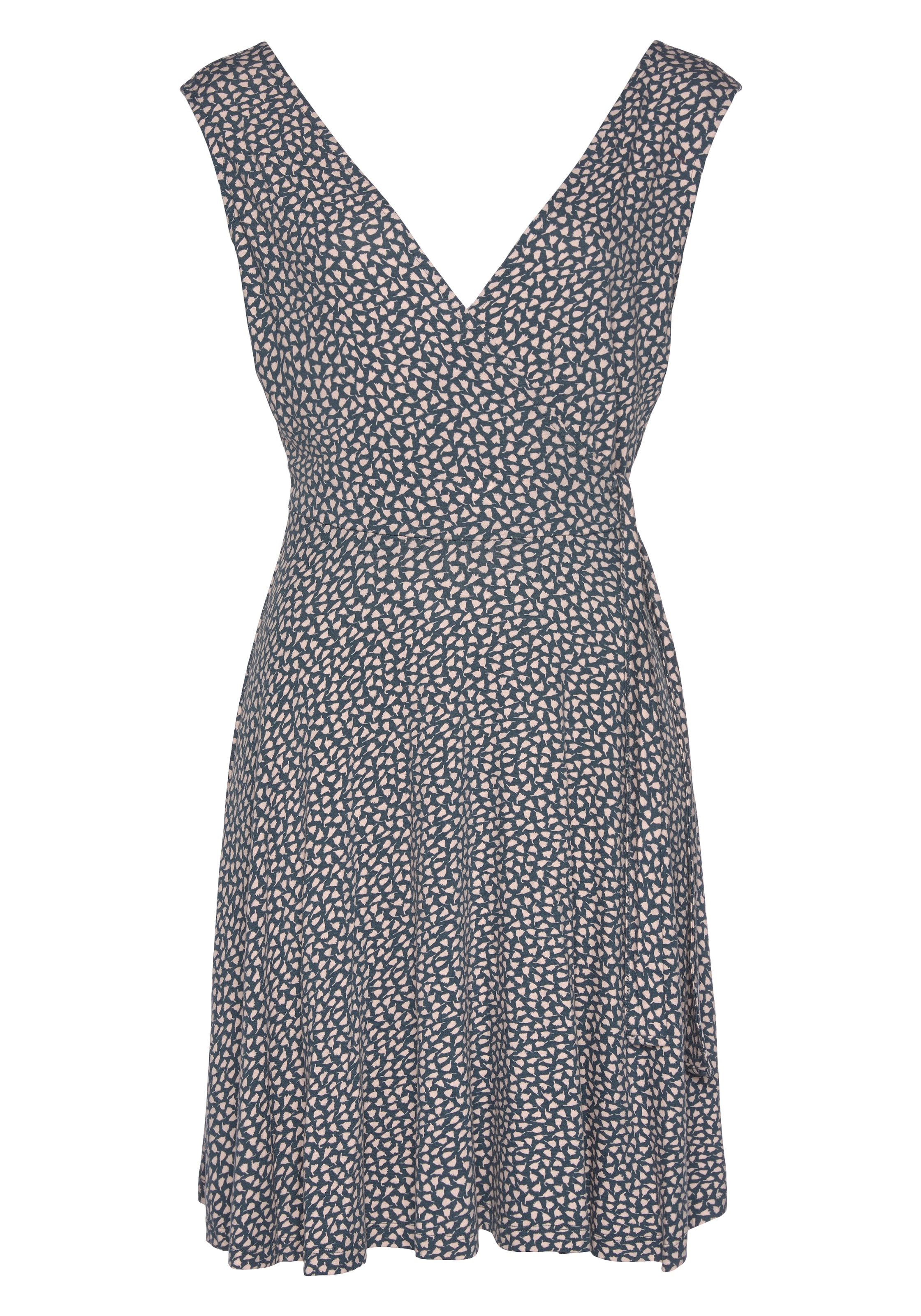 s.Oliver Strandkleid mit zartem Blumenprint