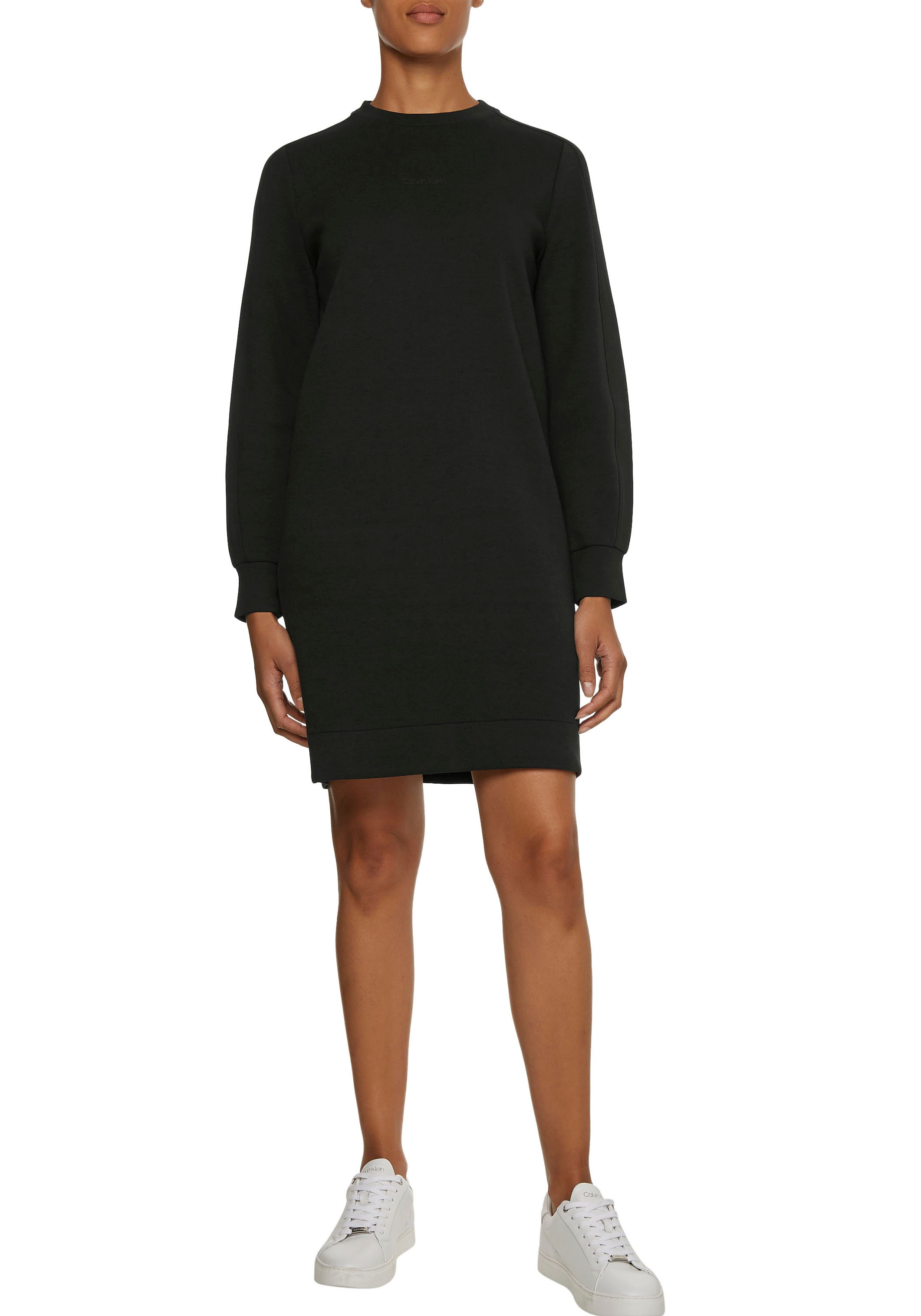 Calvin Klein Sweatkleid »MICRO LOGO Klein SEAM Logoschriftzug DRESS«, mit Calvin online