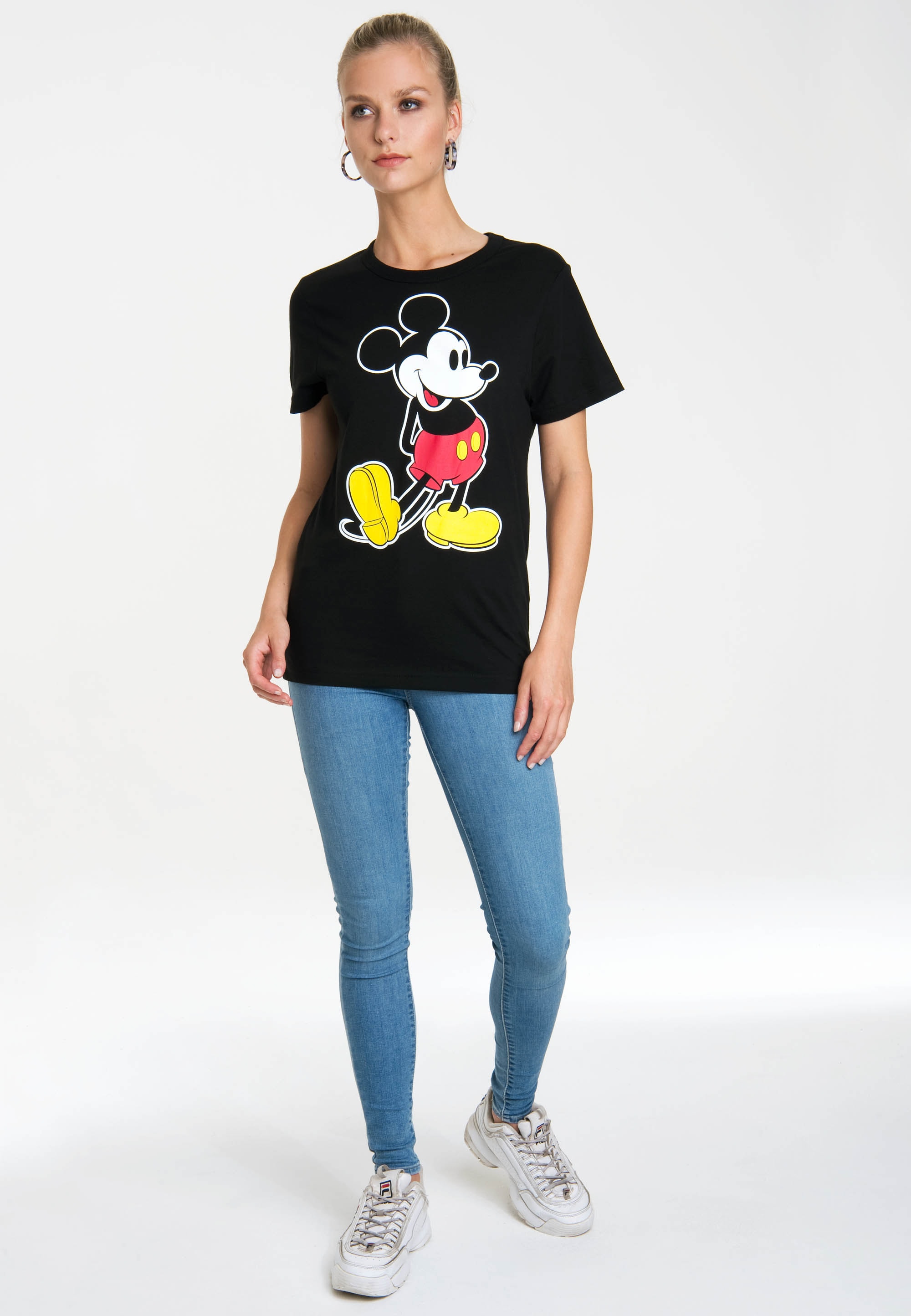 – shoppen walking lizenziertem | Mouse LOGOSHIRT Classic«, Originaldesign T-Shirt I\'m »Mickey mit