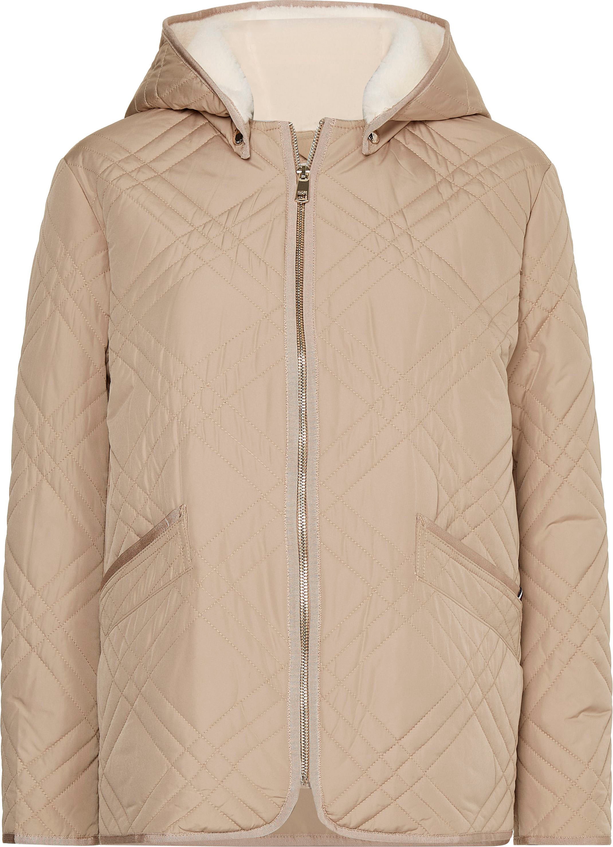 tommy hilfiger -  Steppjacke, mit Kapuze, mit Markenlabel