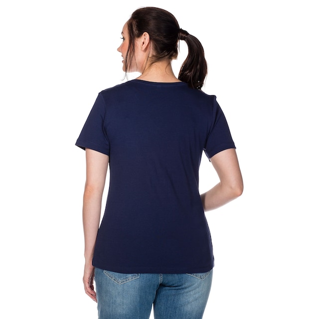 Sheego T-Shirt »Große Größen«, aus fein gerippter Qualität bestellen | I'm  walking