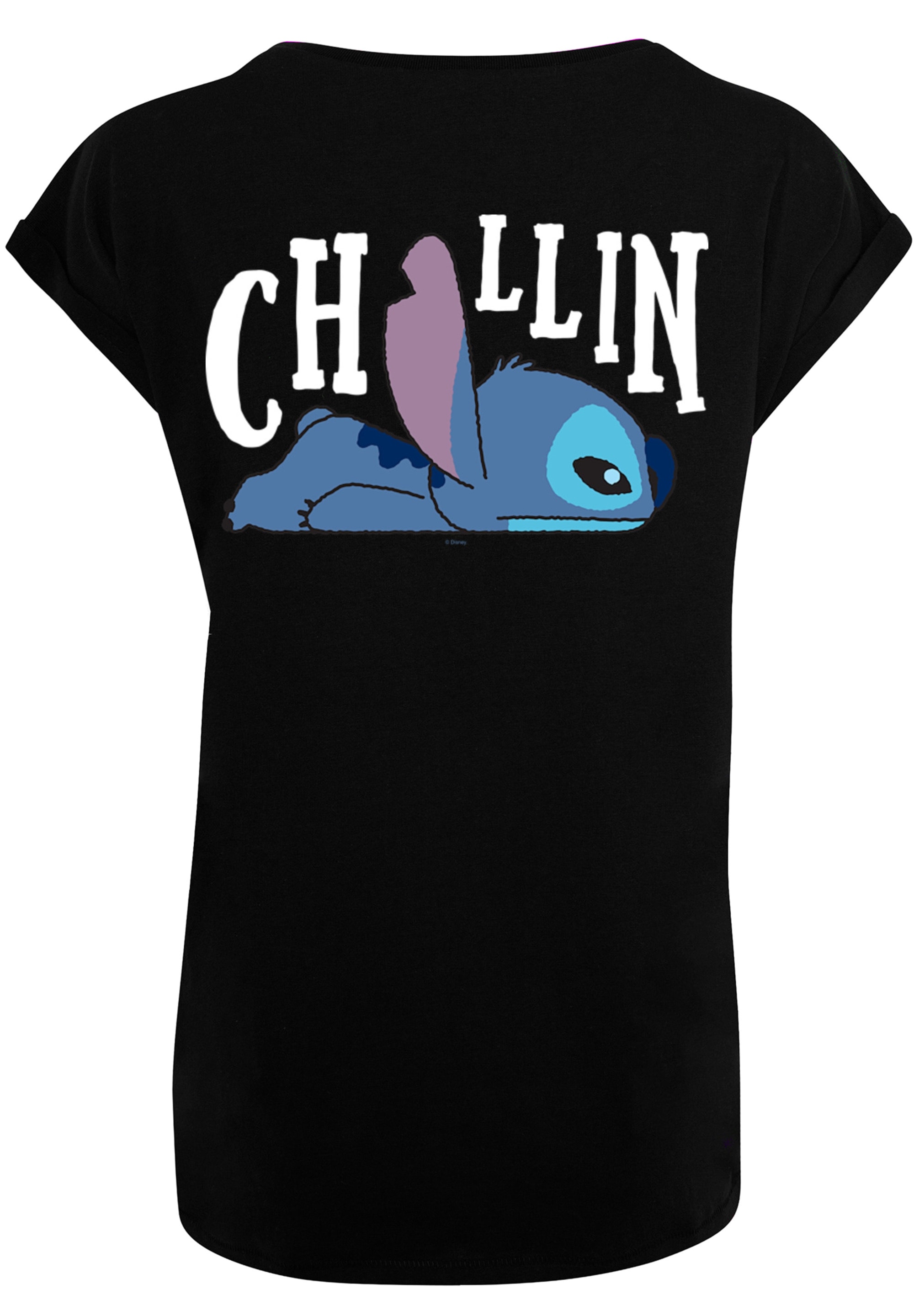 T-Shirt »PLUS And Breast Stitch Print kaufen Stitch SIZE Lilo Disney Backside Print«, F4NT4STIC