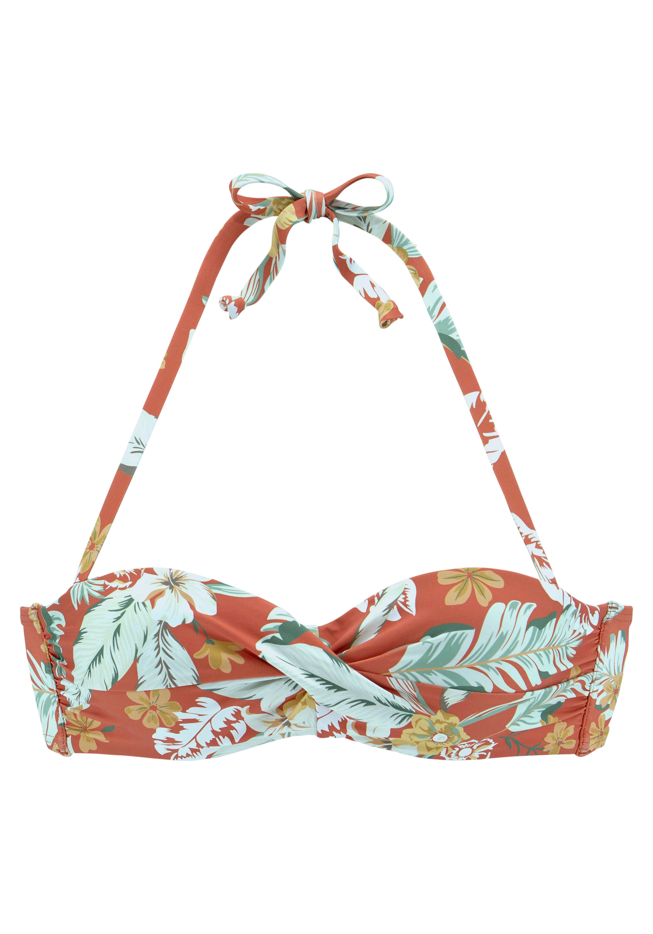 Sunseeker Bügel-Bandeau-Bikini-Top »Suva«, mit floralem Design online | I'm  walking