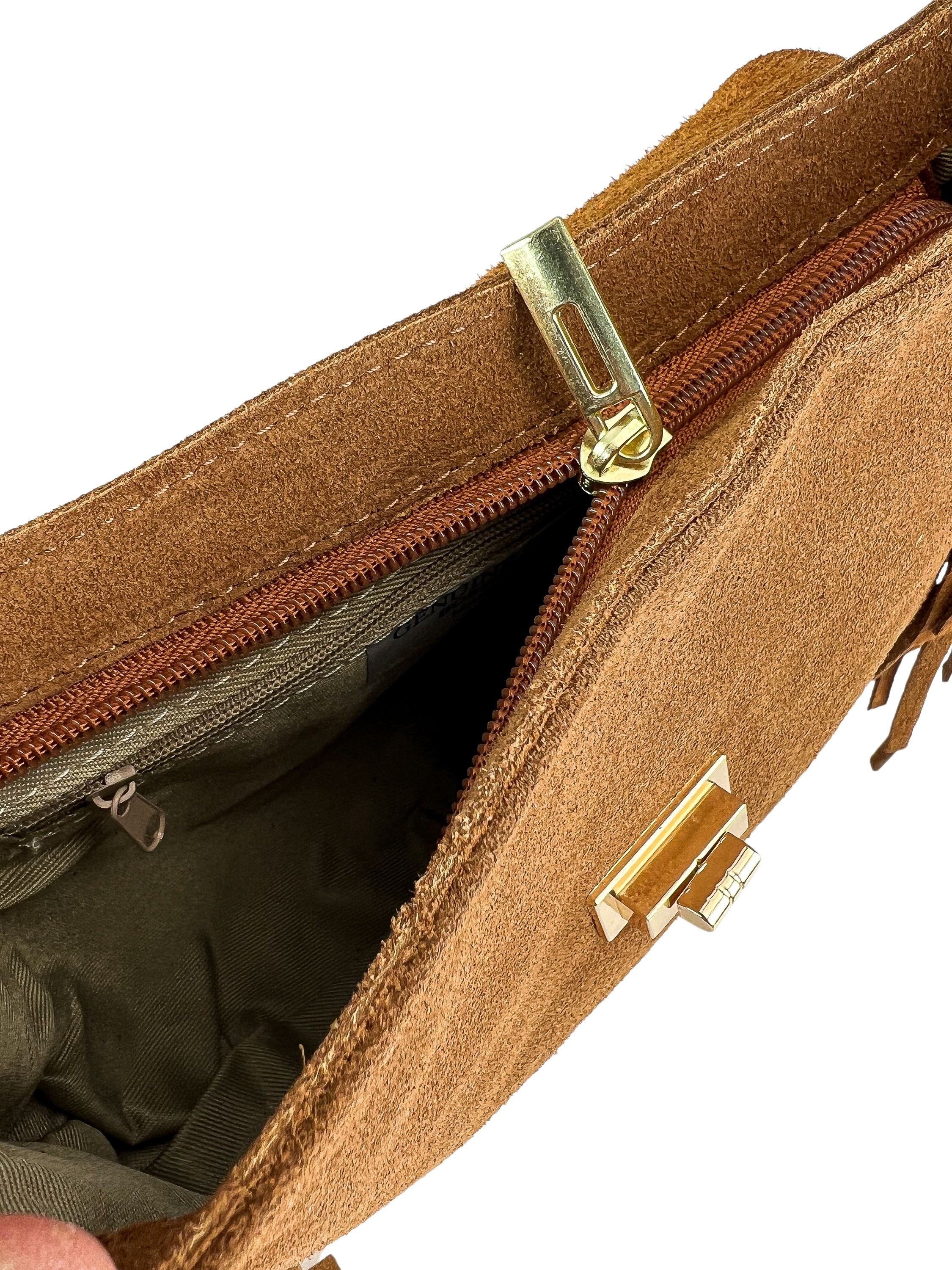 COLLEZIONE ALESSANDRO Umhängetasche Mini Bag, aus weichem Wildleder