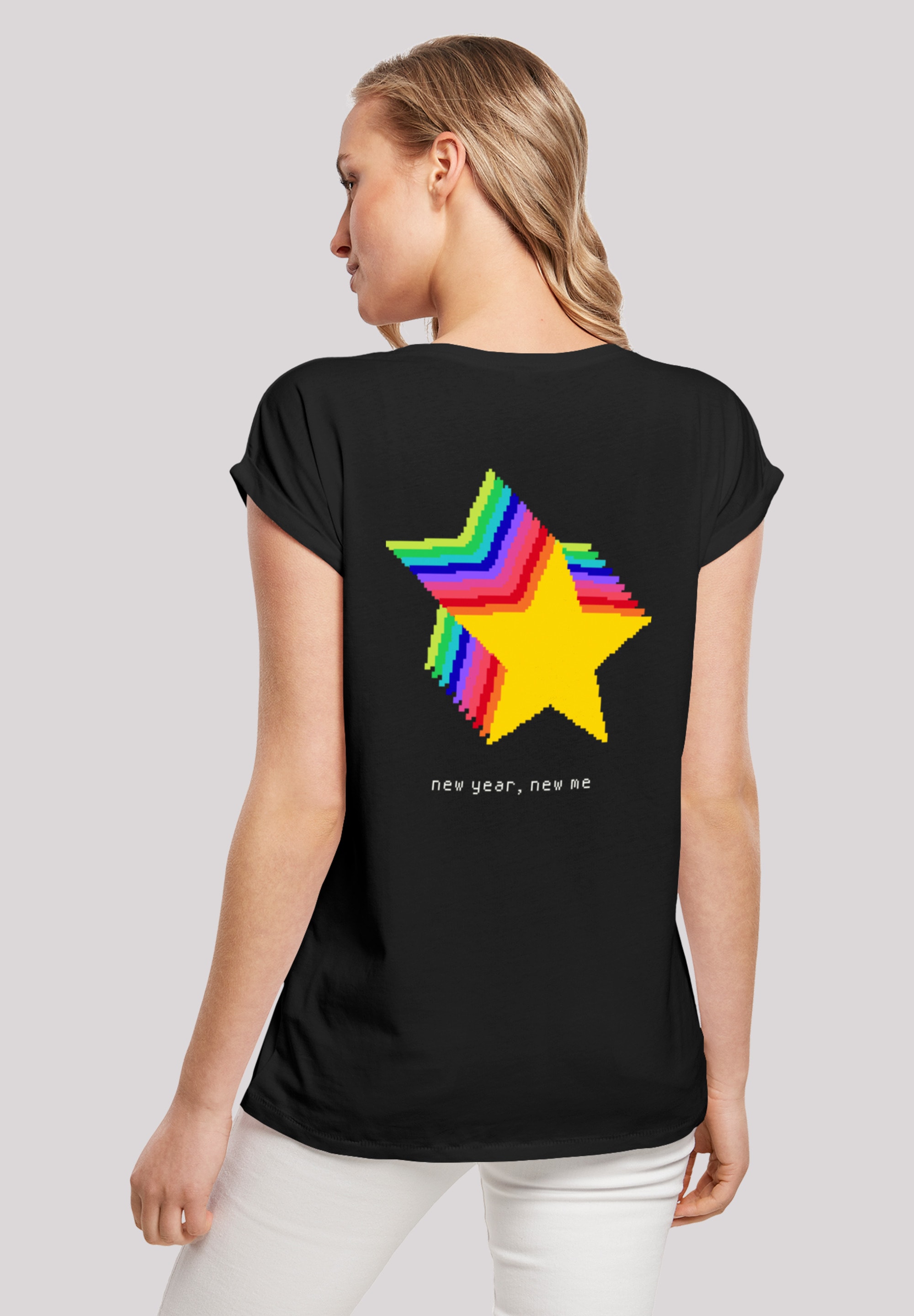 F4NT4STIC T-Shirt »SIlvester Party Happy People Only«, Print online | I\'m  walking