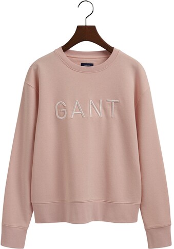 Gant Sweatshirt, mit aufgesticktem Gant-Schriftzug kaufen