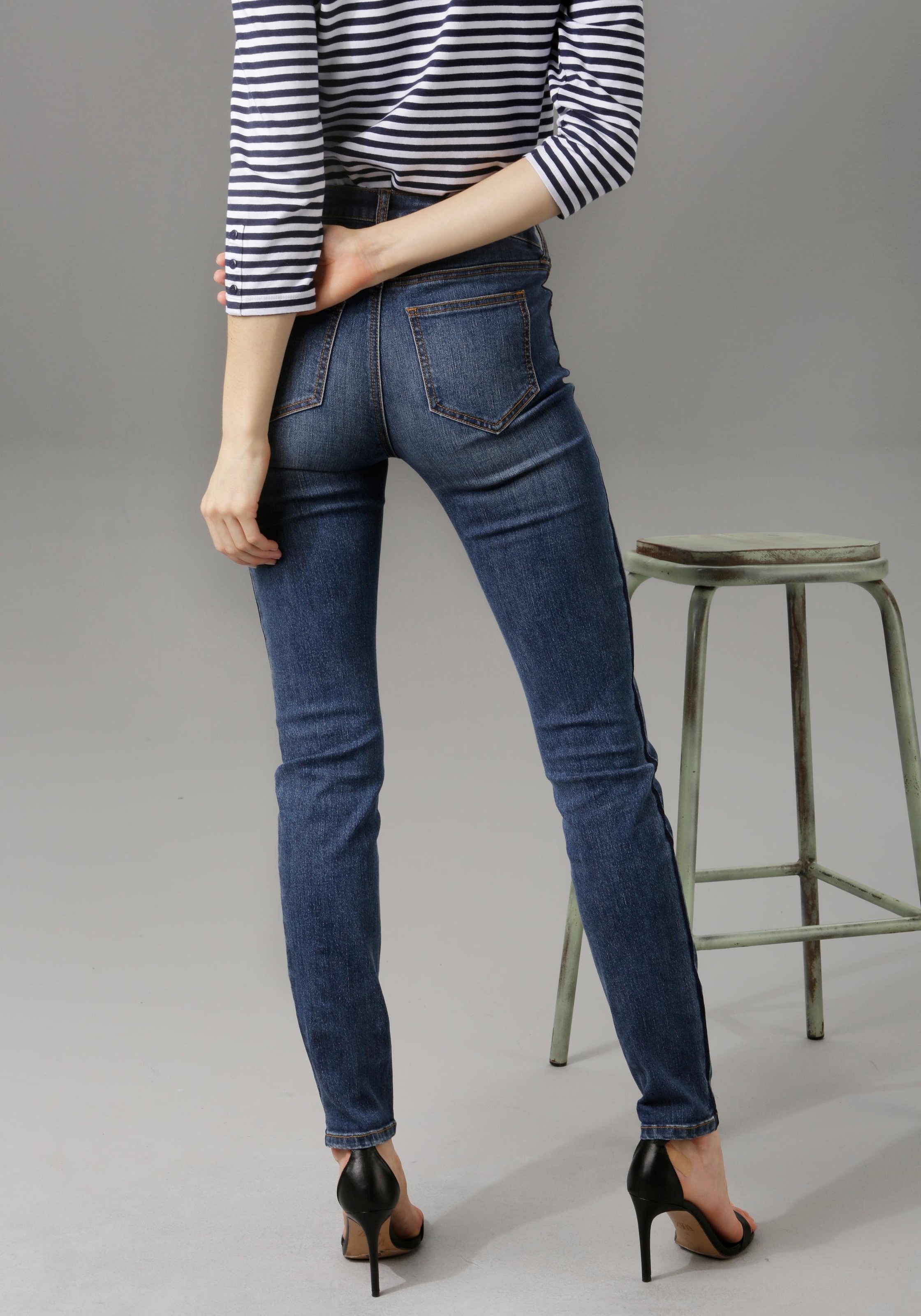 Skinny-fit-Jeans, I\'m Aniston waist walking regular CASUAL | bestellen