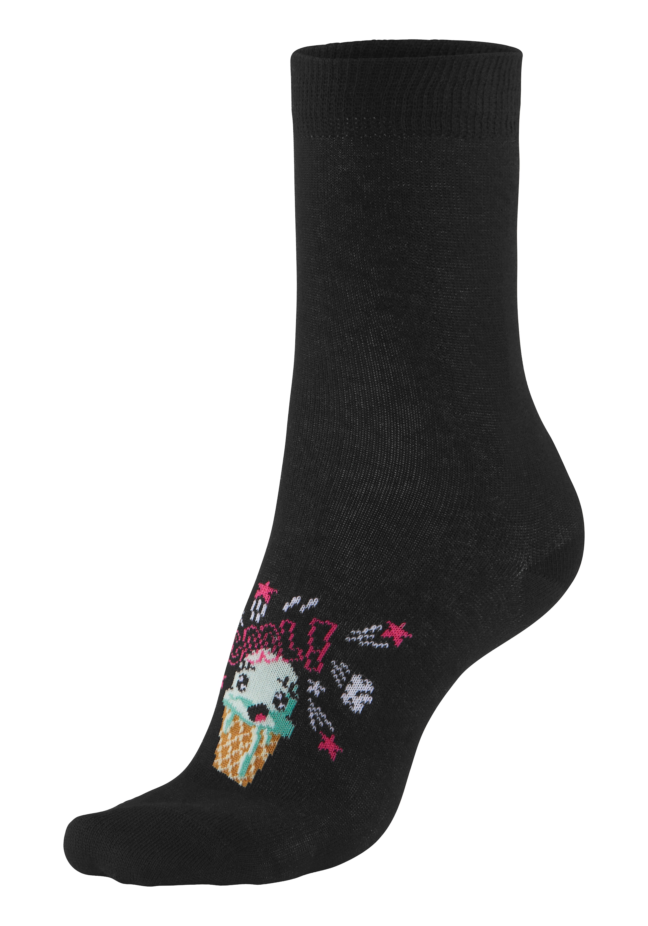 H.I.S Socken, (7 Paar), online mit eingestrickten | kaufen Motiven I\'m walking
