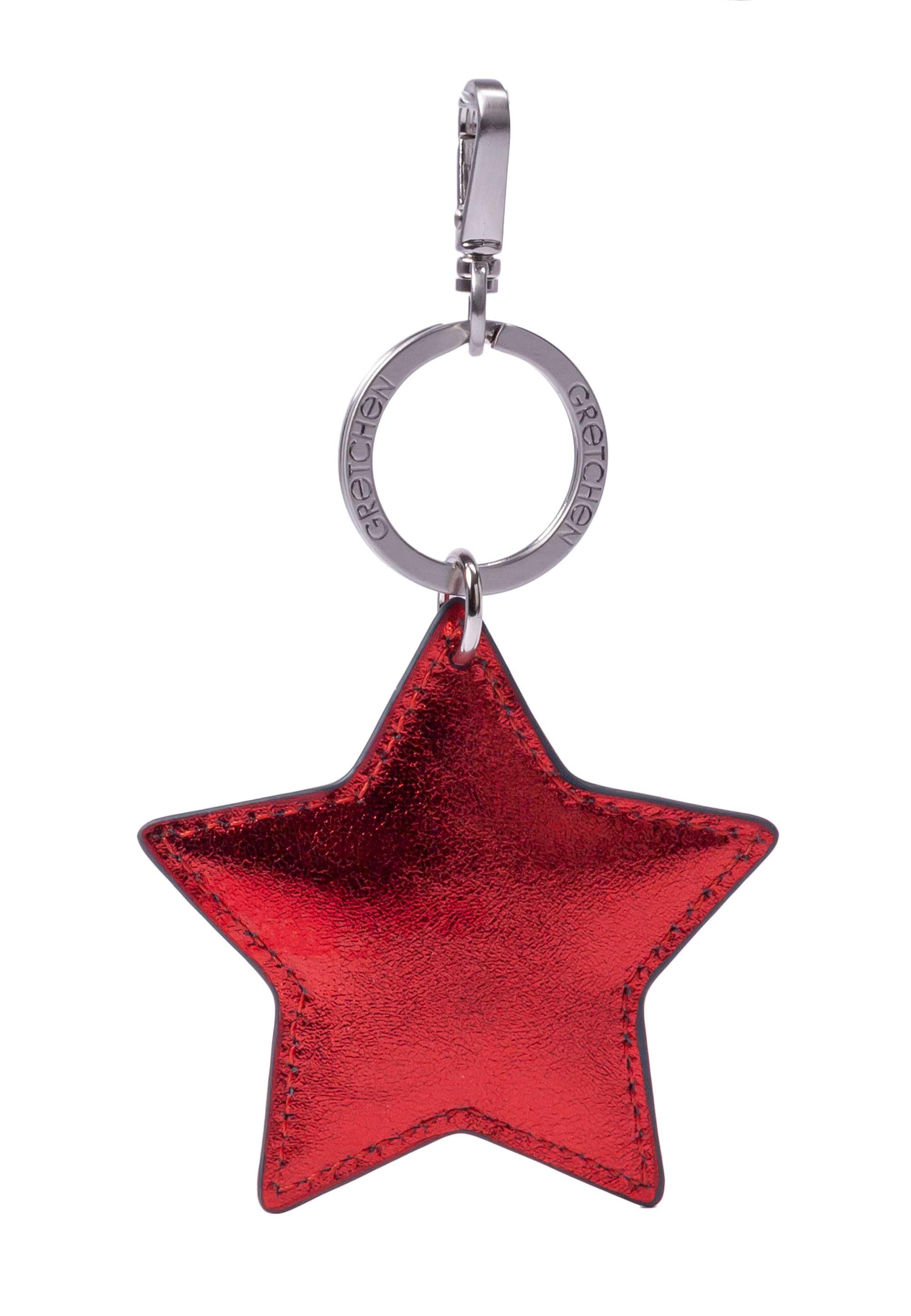 GRETCHEN Schlüsselanhänger »Star Keyring«, aus italienischem Kalbsleder  online kaufen | I\'m walking