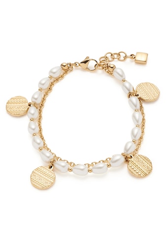 LEONARDO Armband »Ava, 018307«, mit imit. Perlen kaufen