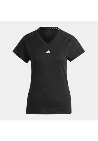 adidas Performance T-Shirt »AEROREADY TRAIN ESSENTIALS MINIMAL BRANDING V-NECK« kaufen