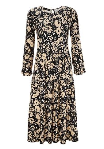 Aniston CASUAL Jerseykleid, mit abstraktem Blumendruck kaufen