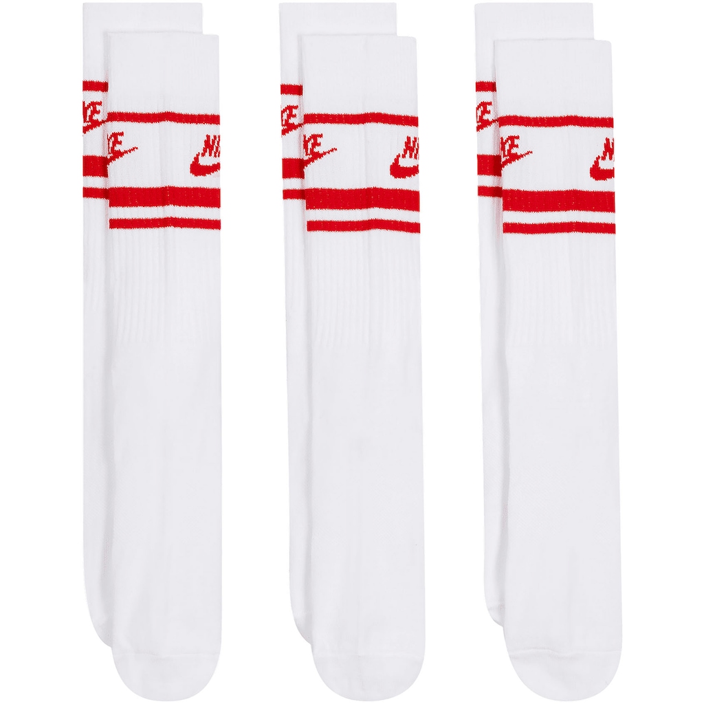 Nike Sportswear Sportsocken Everyday Essential Crew Socks (Pairs) (Packung 3 Paar)