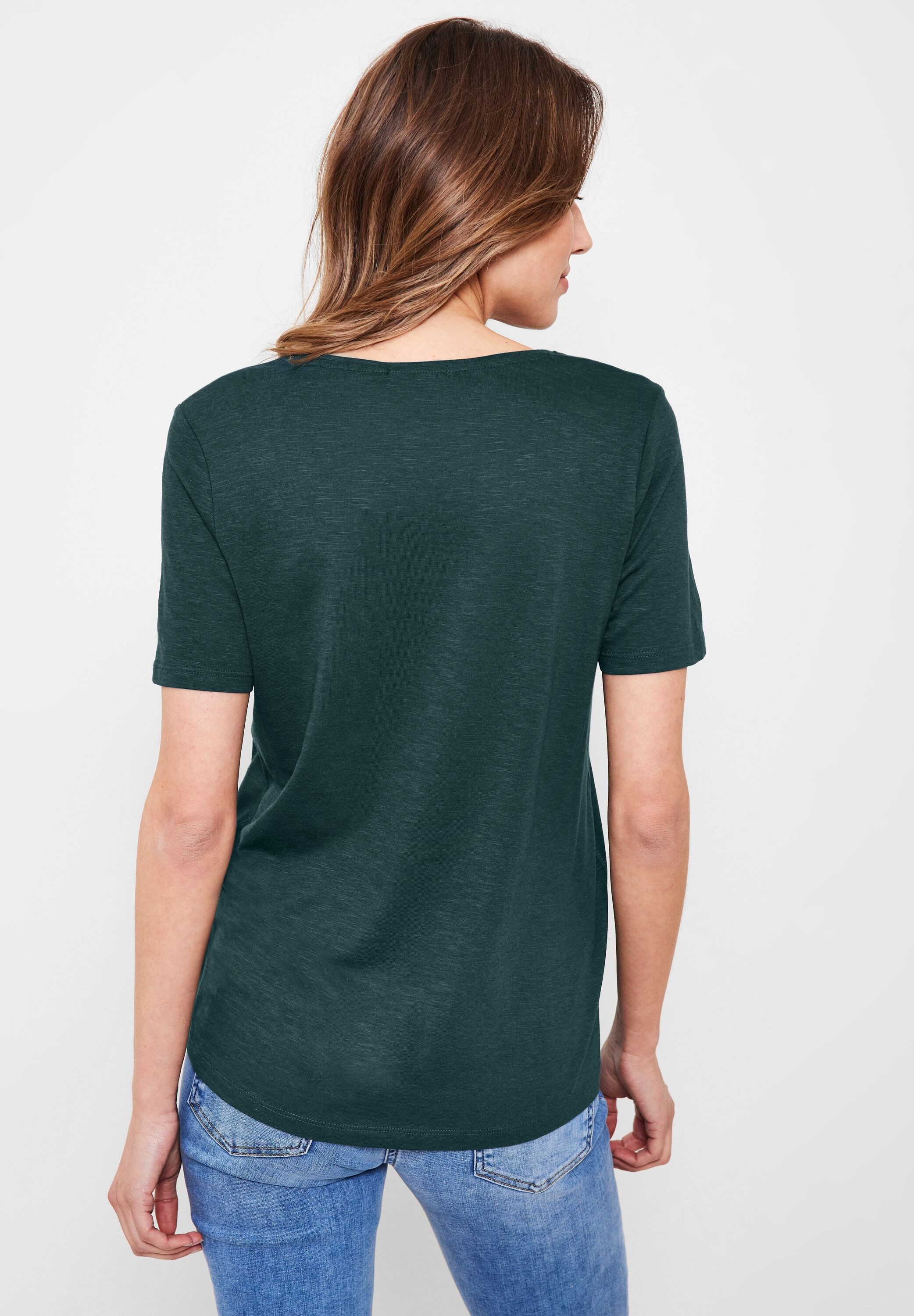 Cecil T-Shirt, aus reiner shoppen Baumwolle