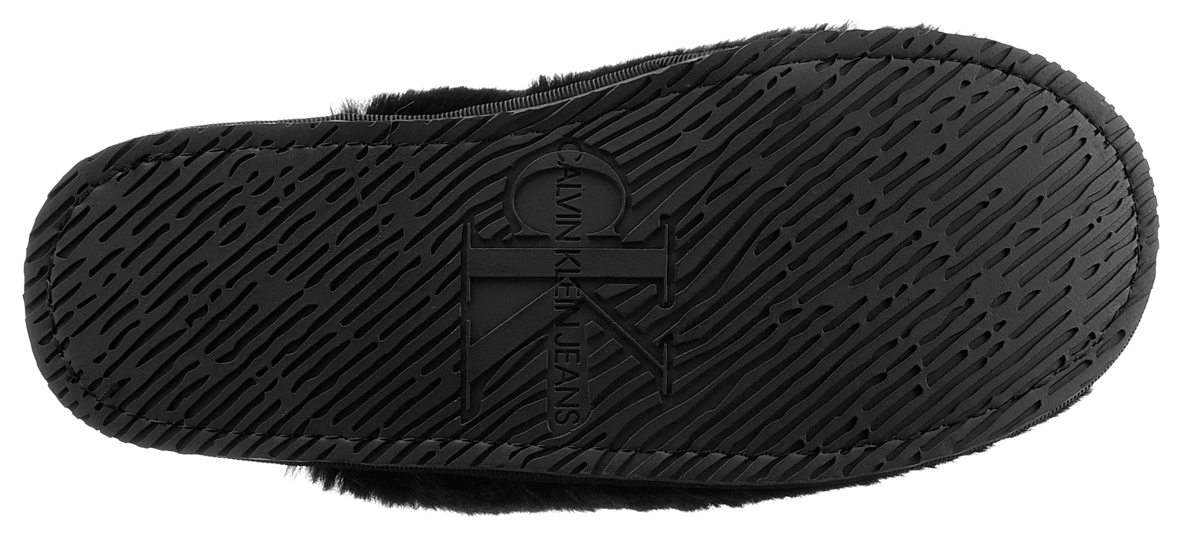 Calvin Klein Jeans Pantoffel HOME SLIDE mit Logo-Initialen