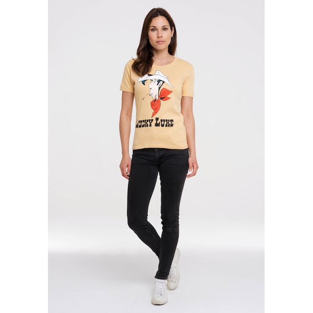 LOGOSHIRT T-Shirt »Lucky Luke Portrait«, mit coolem Print kaufen | I\'m  walking