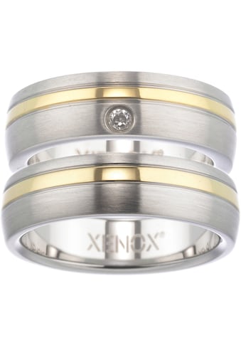 XENOX Partnerring »Xenox & Friends, X1681, X1682«, wahlweise mit oder ohne Zirkonia kaufen