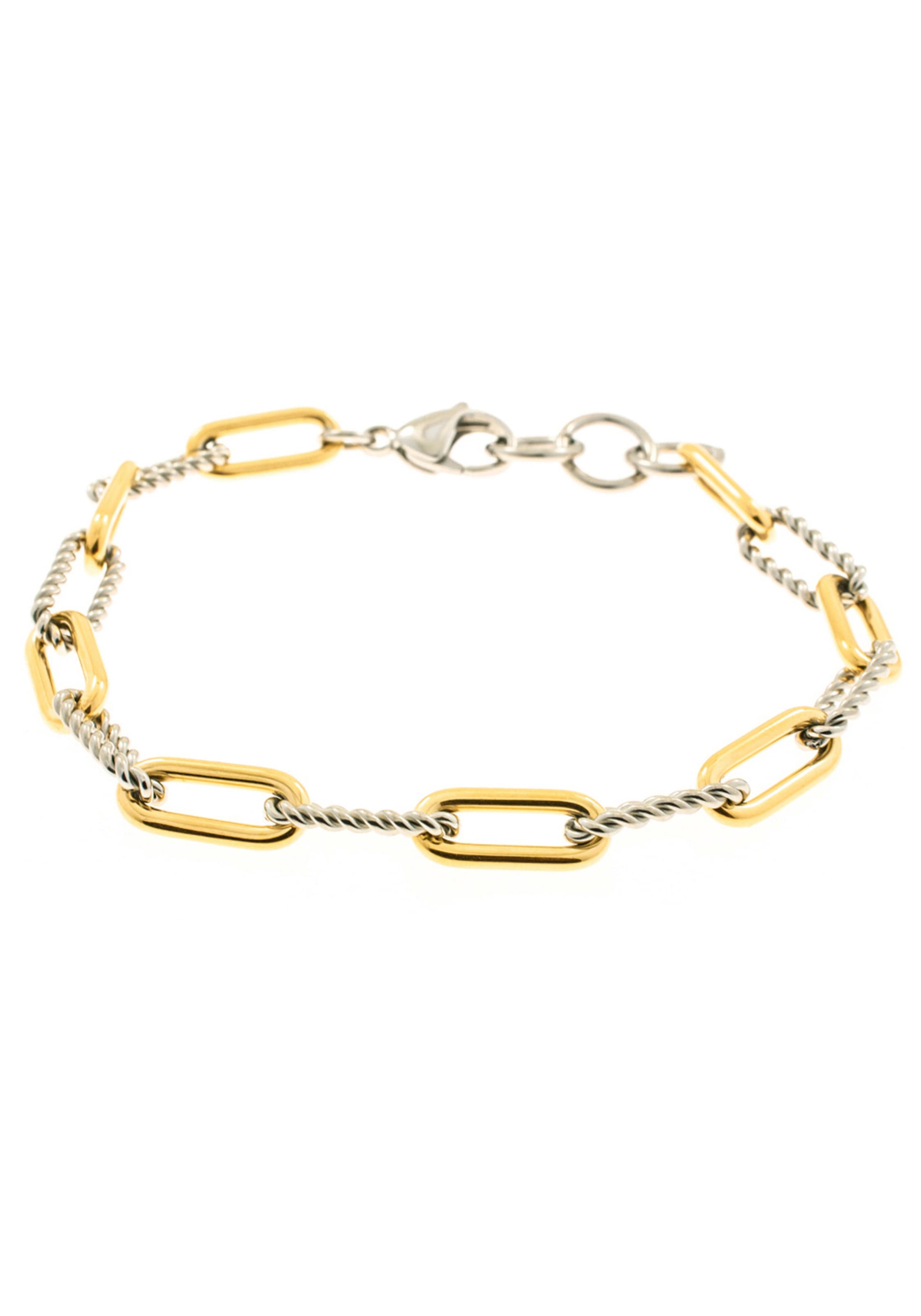 JOBO Armband, I\'m cm | online Edelstahl teilvergoldet kaufen aus walking 21,5