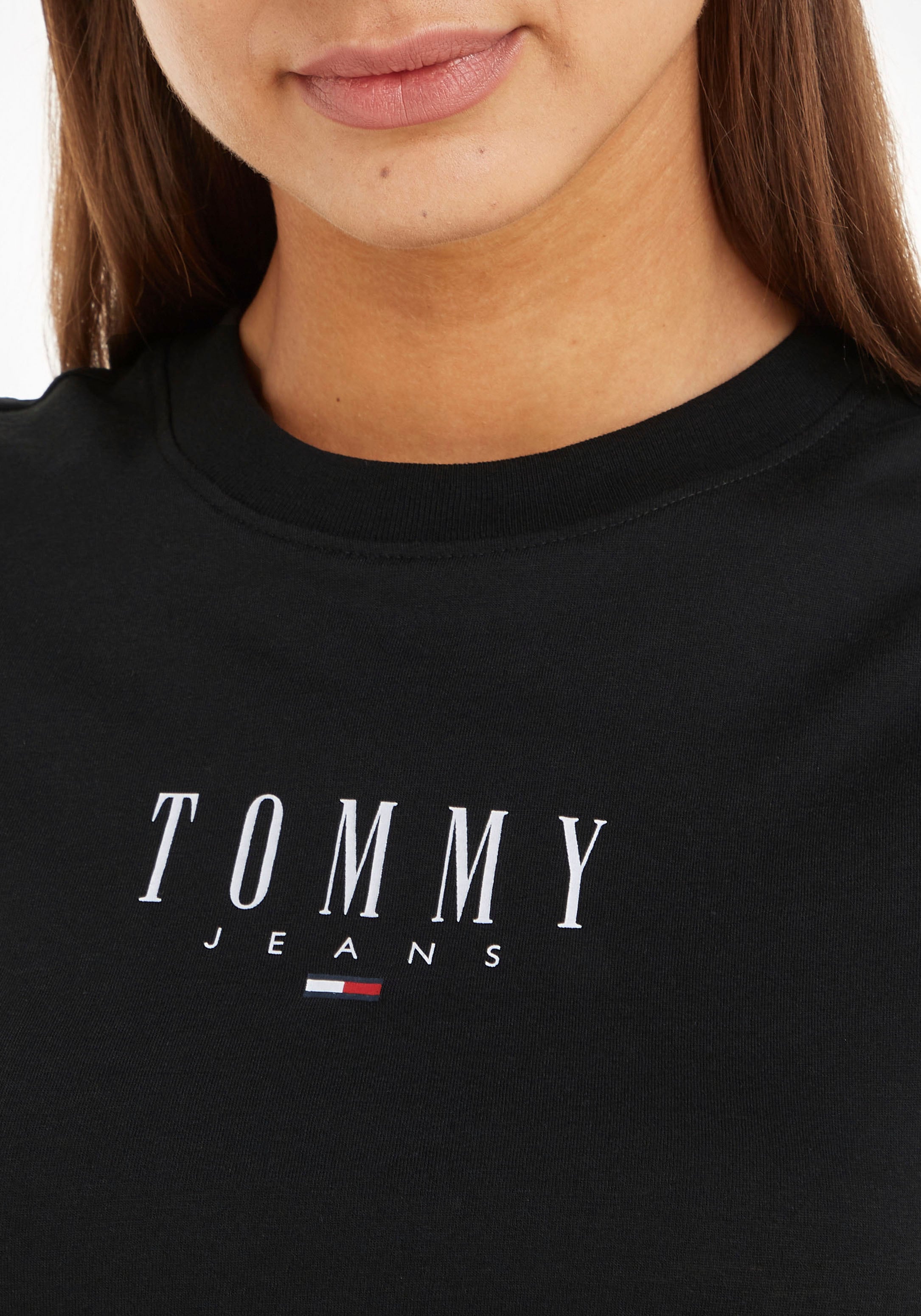 Tommy Jeans T-Shirt »TJW mit LOGO und 2«, online Logostickerei BBY Logodruck ESSENTIAL
