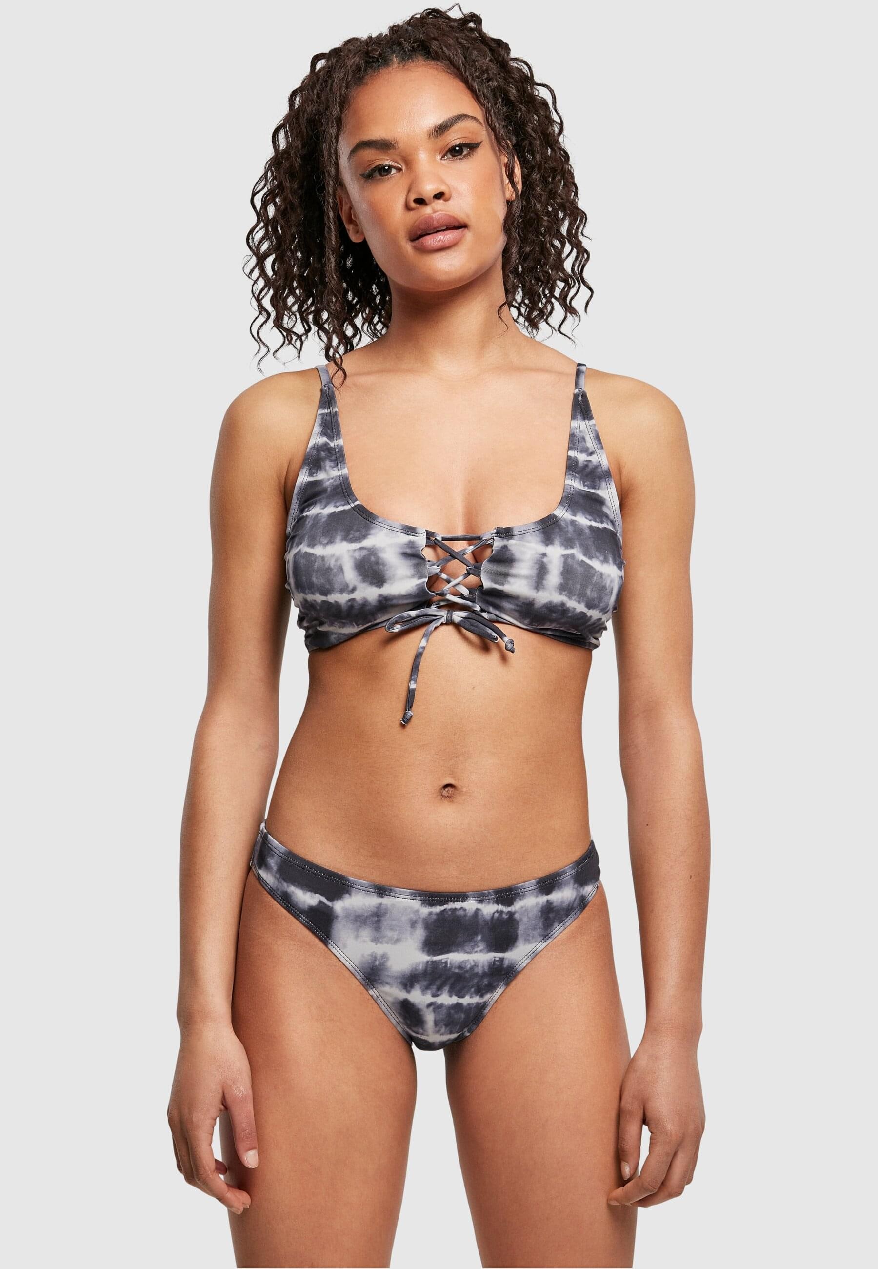 Lace up store tankini