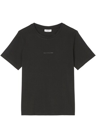 Marc O'Polo DENIM T-Shirt, mit Label-Print vorne kaufen
