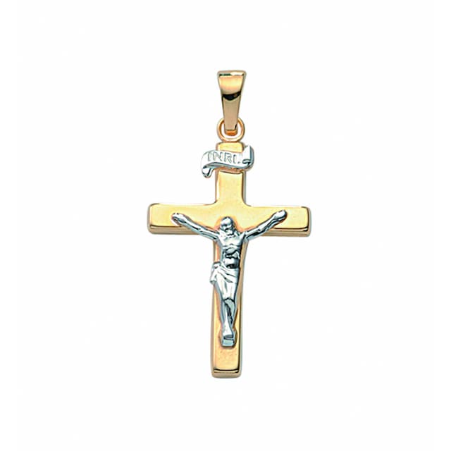 | Gold Anhänger Set I\'m Anhänger mit - »333 Korpus«, mit Kette Adelia´s Schmuckset kaufen Kreuz walking Halskette
