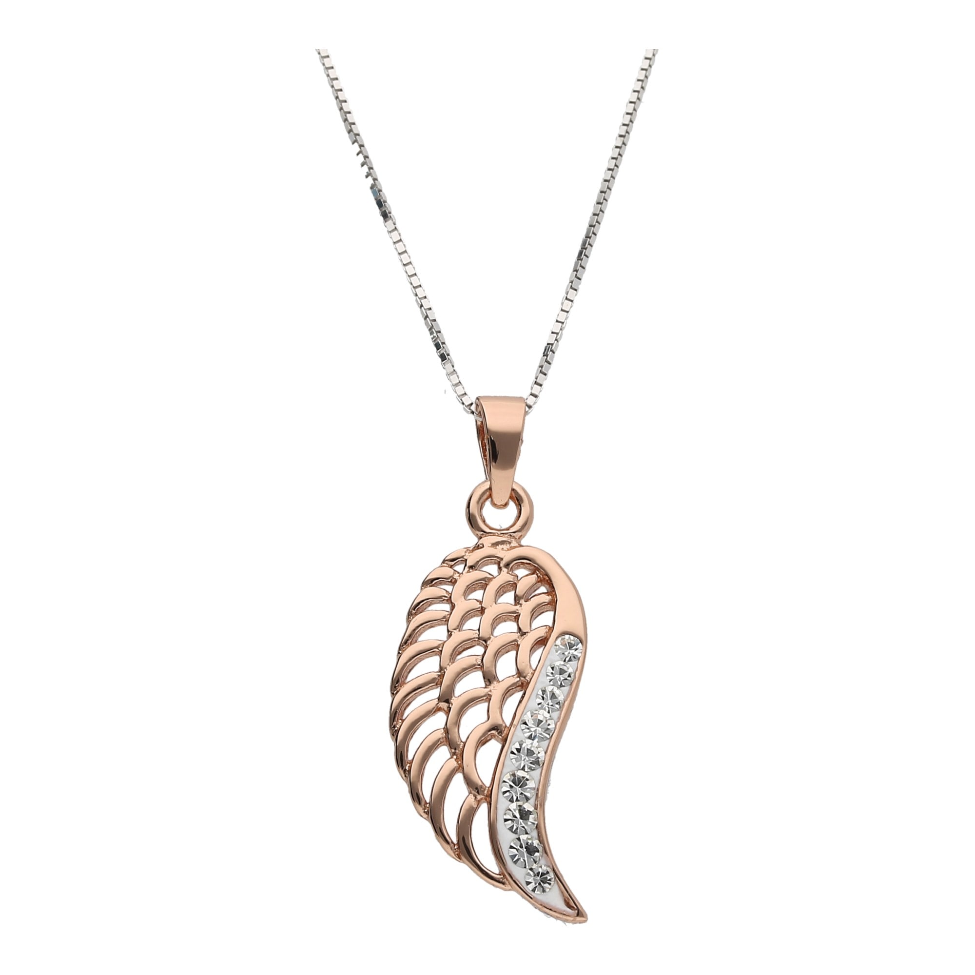 Flügel, Kristall online mit Steine, Anhänger I\'m | Smart 925« Jewel walking Kette »mit kaufen Silber