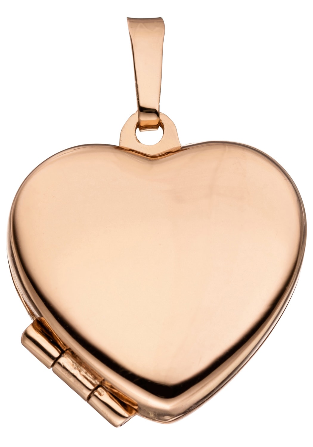 JOBO Medallionanhänger »Anhänger 925 vergoldet walking Medaillon Herz«, Silber roségold bestellen | I\'m