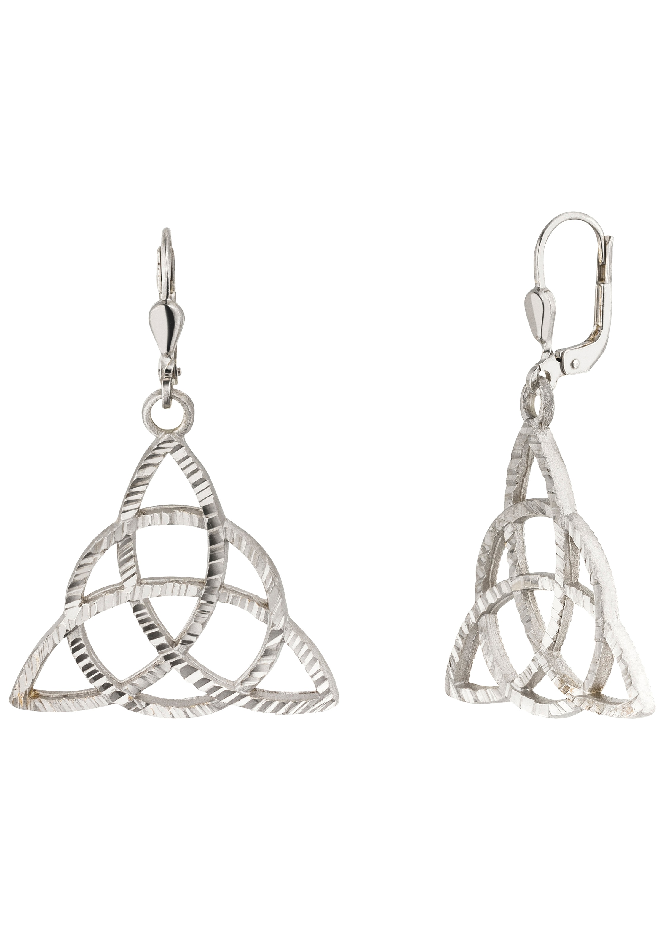 Silber Paar Ohrhänger JOBO »Triquetra«, walking 925 I\'m online kaufen |