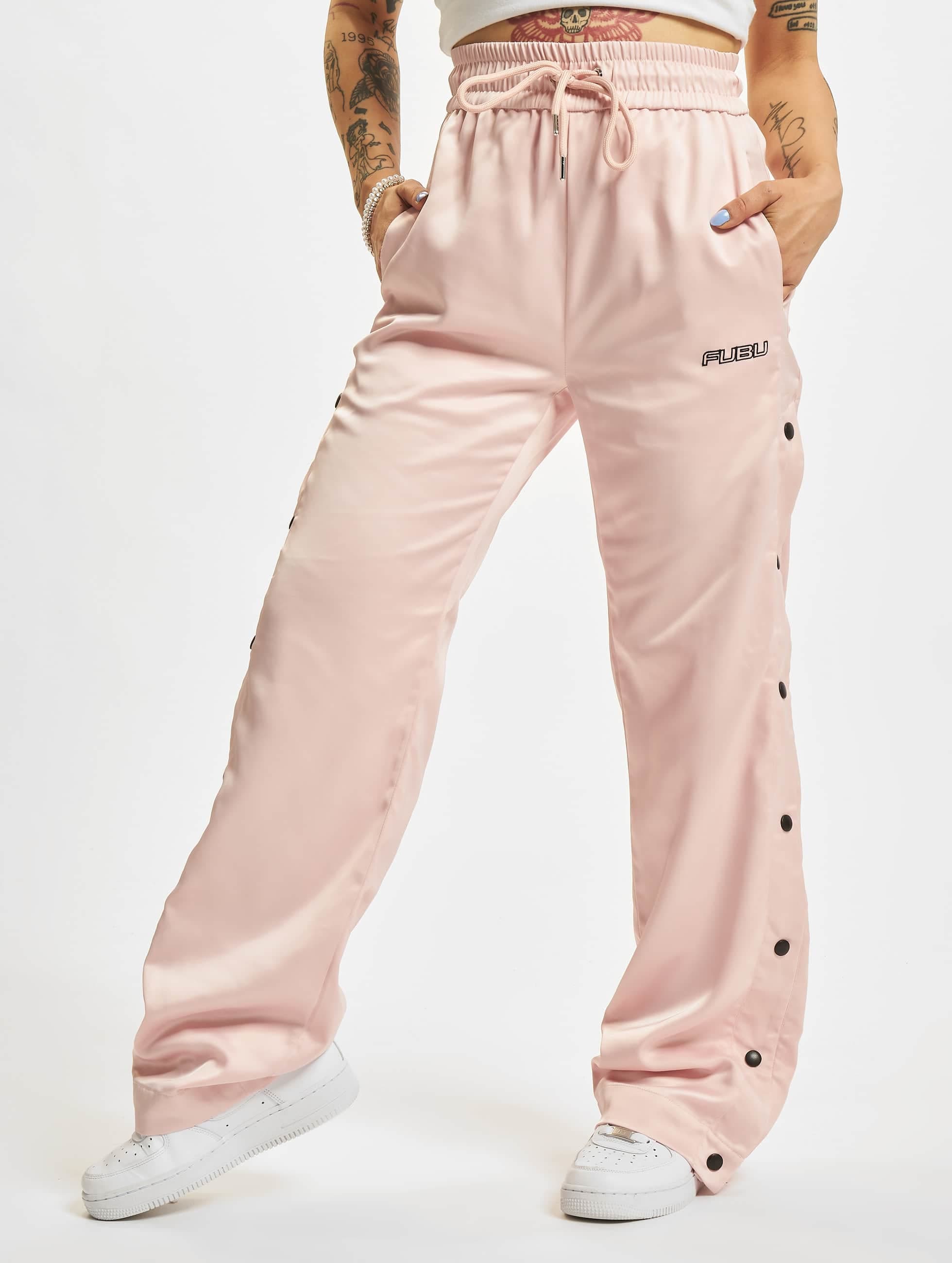 Fubu Stoffhose »Damen FW222-012-1 FUBU Corporate Satin Track Pants«, (1 tlg.)  online kaufen | I\'m walking | Jerseyhosen