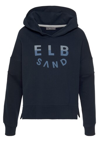 Elbsand Kapuzensweatshirt »Jörna«, mit Logoprint vorne kaufen