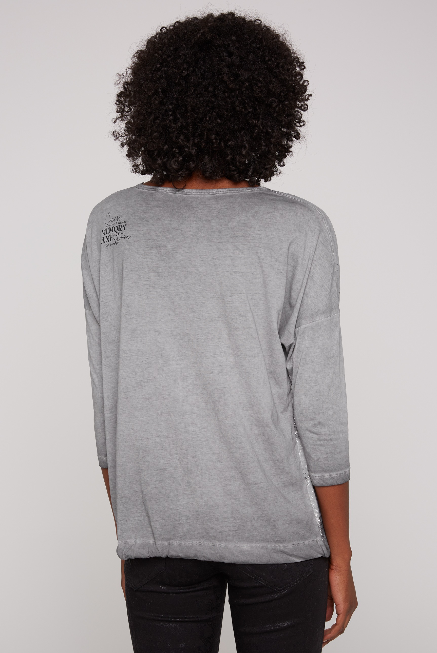 SOCCX 3/4-Arm-Shirt, mit längerer Rückenpartie walking online I\'m | kaufen