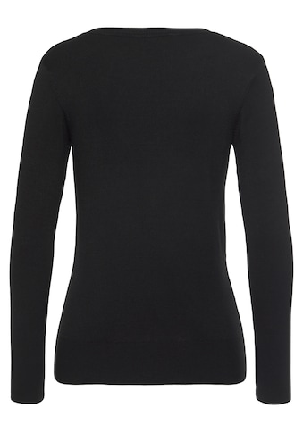 Vivance V-Ausschnitt-Pullover, in taillierter Form kaufen