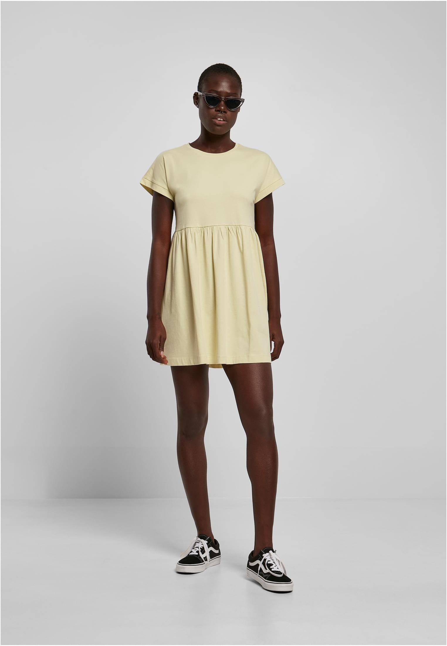 URBAN CLASSICS Jerseykleid »Damen Ladies Organic Empire Valance Tee Dress«,  (1 tlg.) | I\'m walking