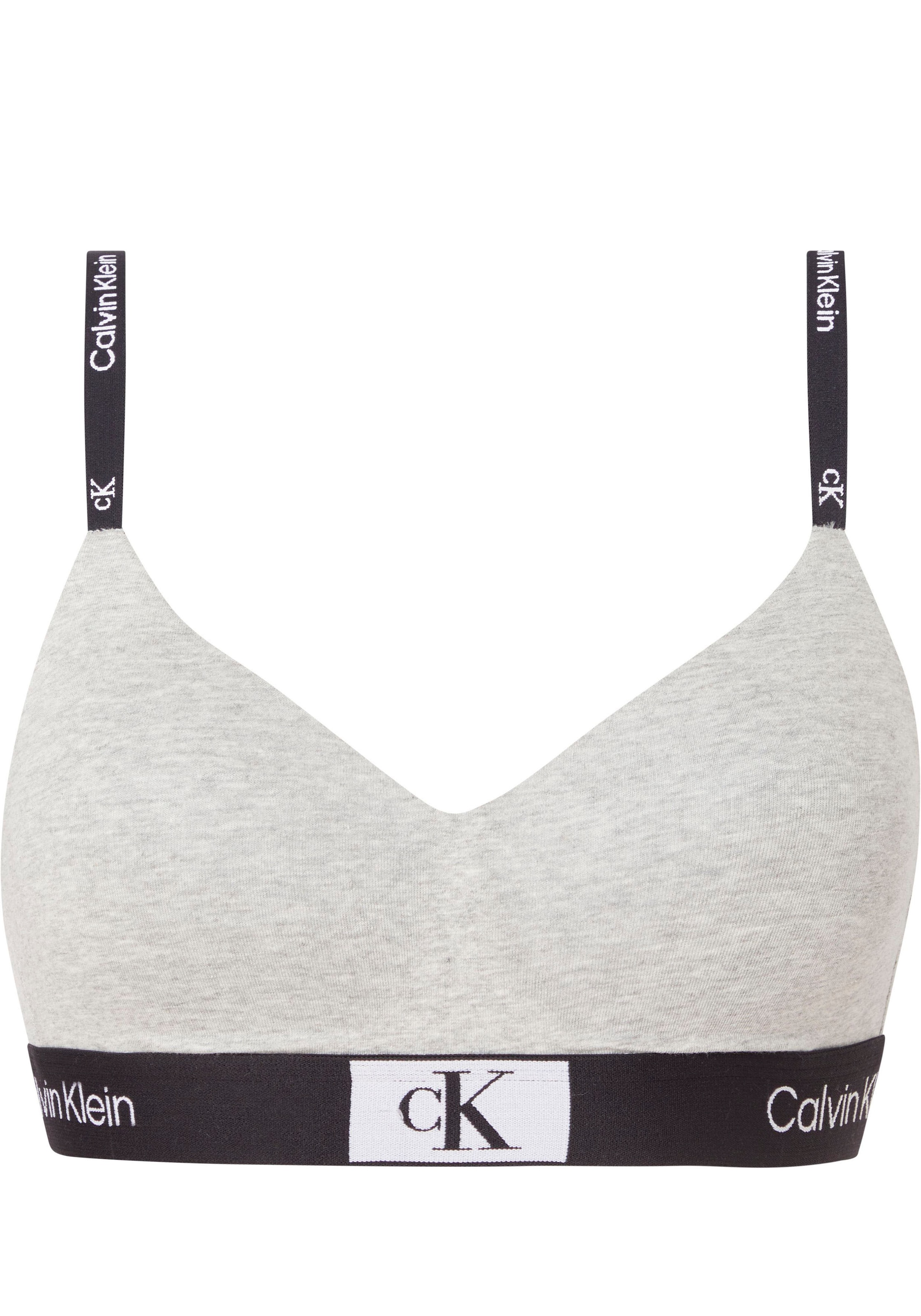 Calvin Klein Bralette-BH, mit klassischem CK-Logobund & Wäsche auf Rechnung  bestellen