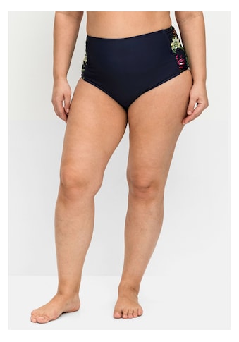 sheego by Joe Browns Bikini-Hose »Bikinihose«, in hohem Schnitt, mit Blumendruck kaufen