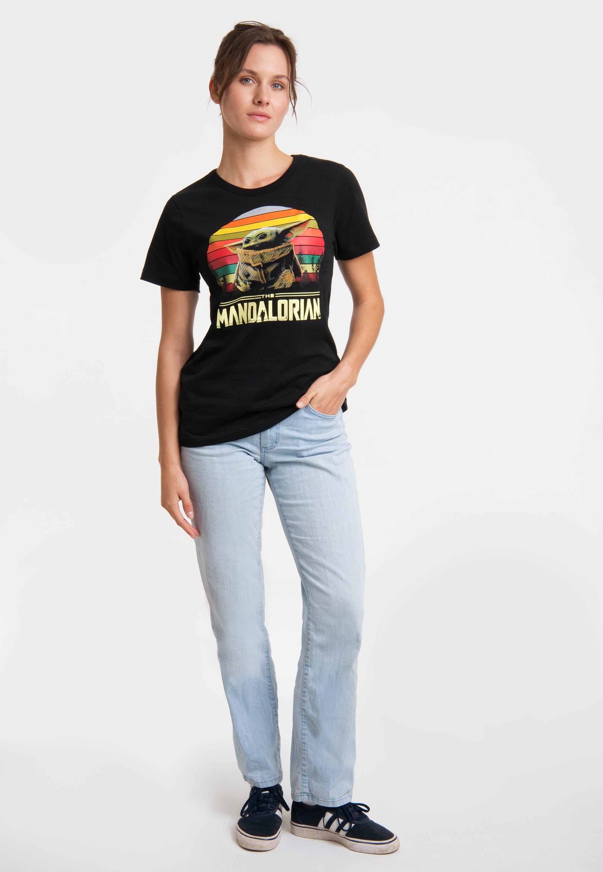 Baby Wars shoppen Print T-Shirt LOGOSHIRT »Star lizenziertem mit Yoda«, -