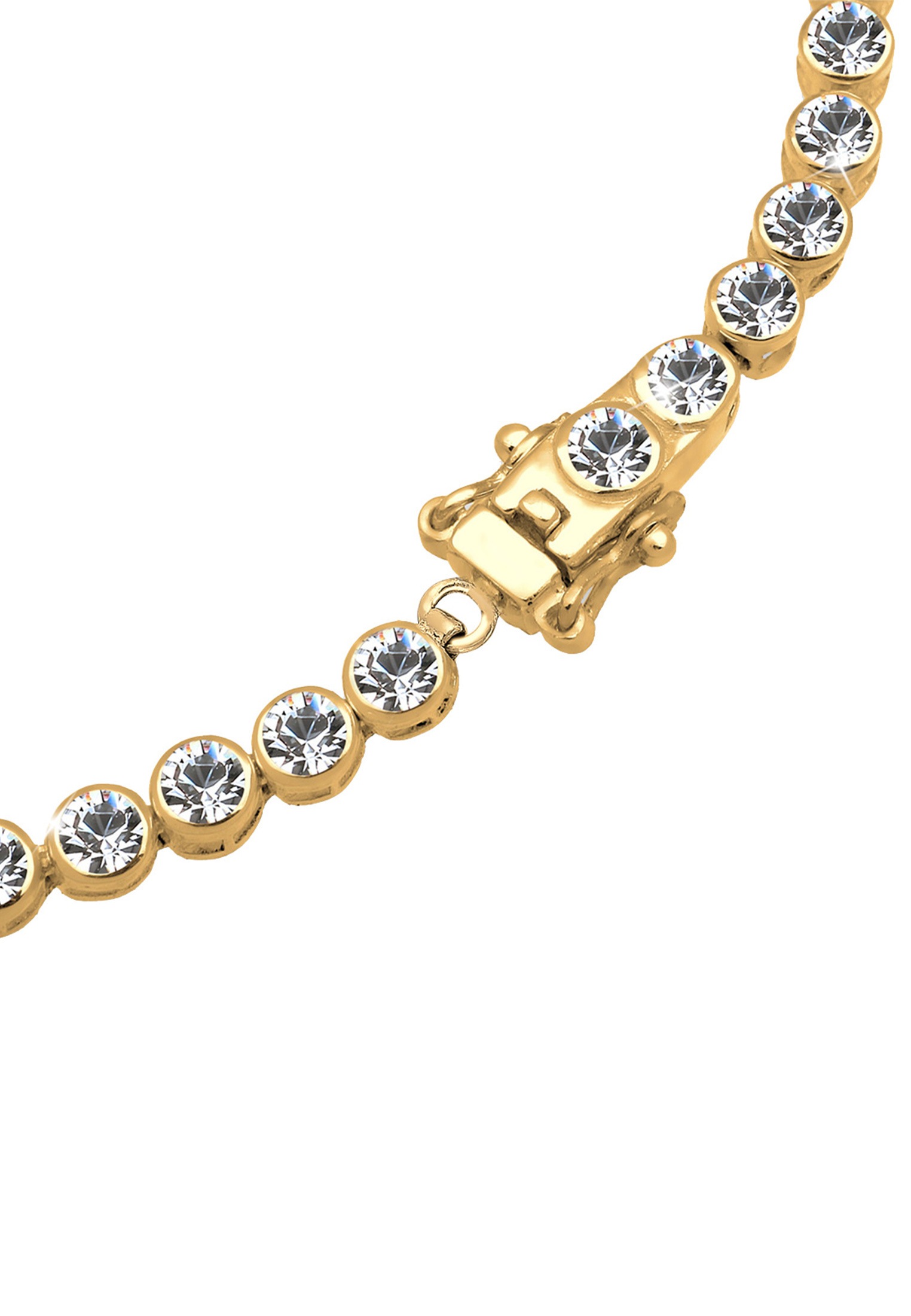 Elli Armband »Tennis Armband mit I\'m | online kaufen Kristalle walking Silber«