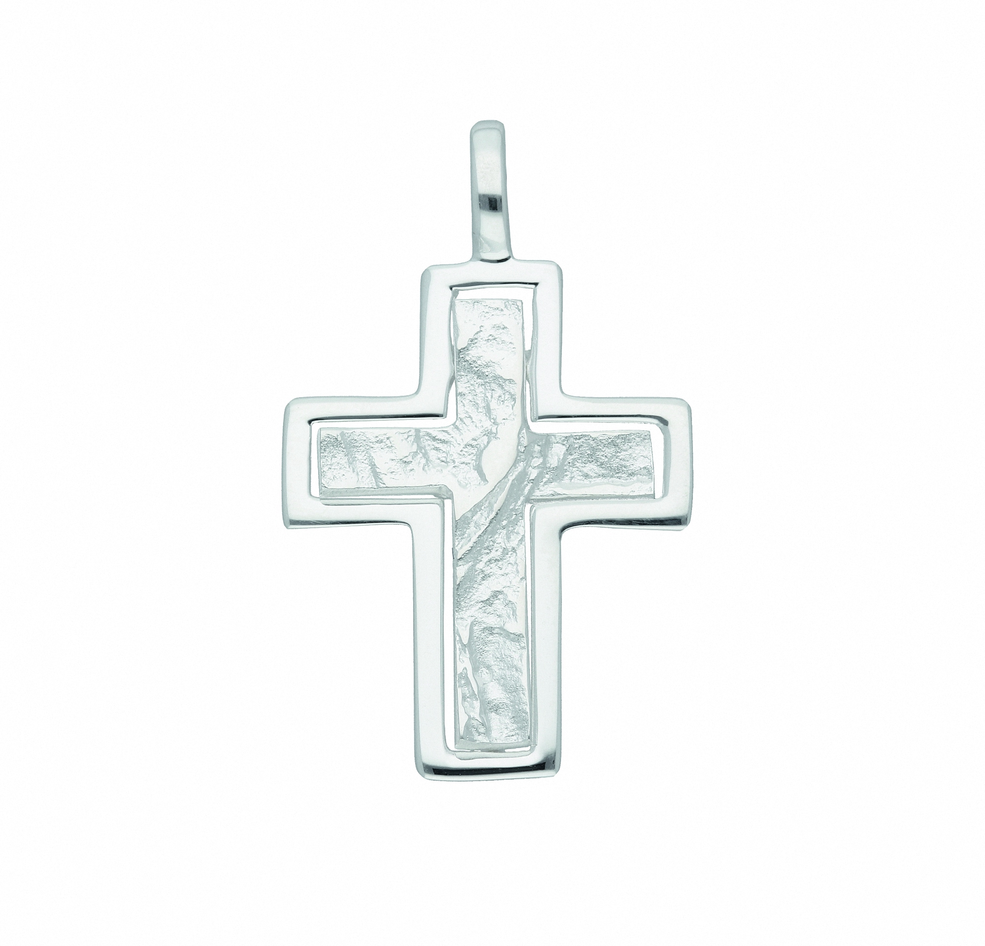Schmuckset Anhänger Kette | »925 Silber I\'m Halskette - mit Set mit walking Kreuz Anhänger«, kaufen Adelia´s