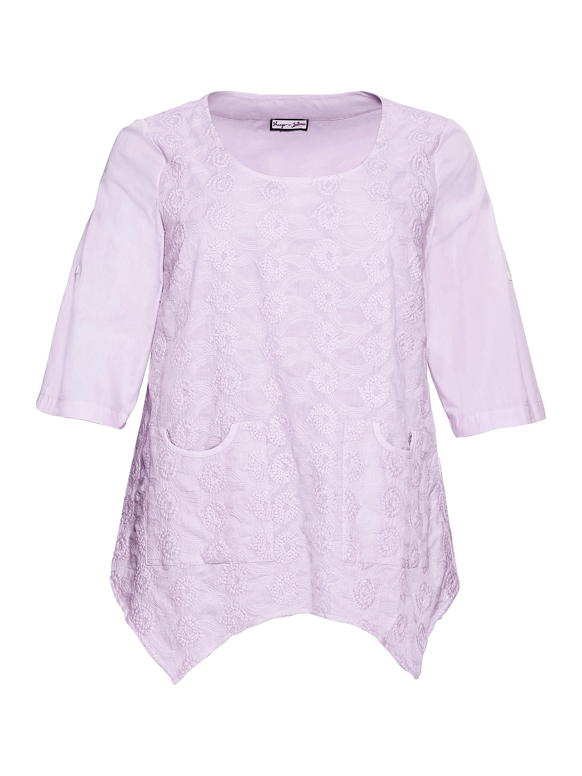 sheego by Joe Browns Tunika »Tunika«, mit Stickerei und Zipfelsaum kaufen